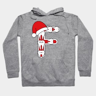 Letter F (Happimola Christmas Alphabet) Hoodie